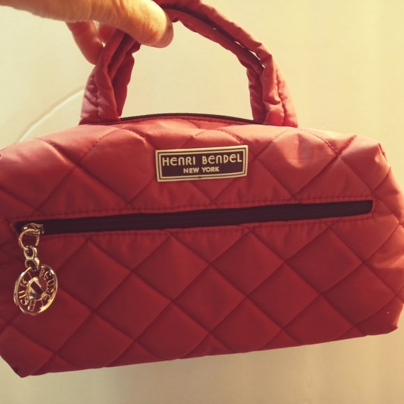 🌹Henri Bendel Blush Colored Makeup / Jewelry Tote- Brand New! - Picture 7 of 8